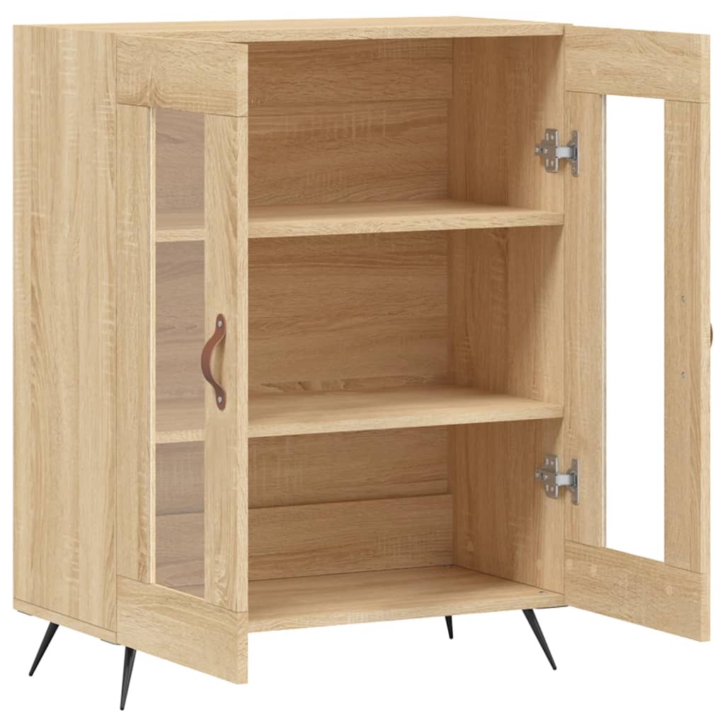 Dressoir 69,5x34x90 cm bewerkt hout