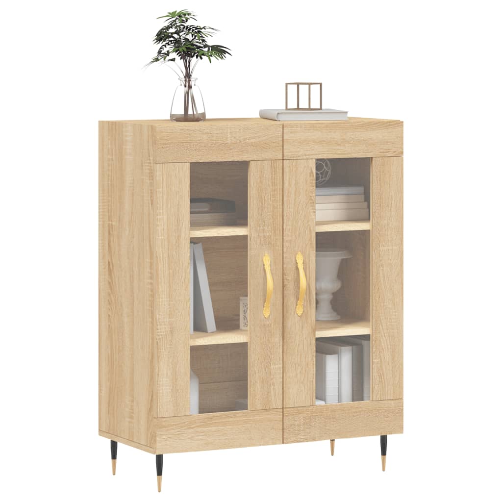 Dressoir 69,5x34x90 cm bewerkt hout