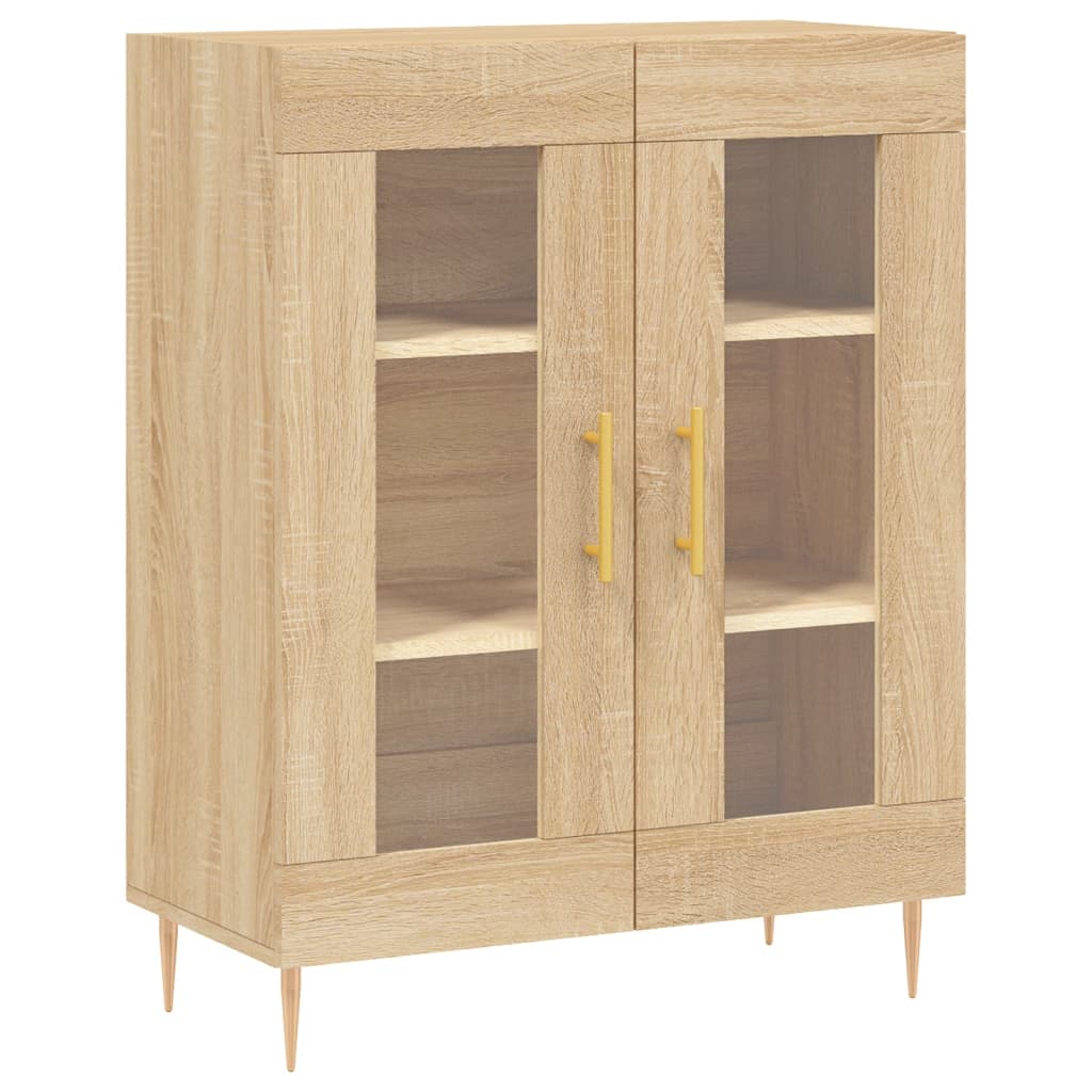 Dressoir 69,5x34x90 cm bewerkt hout