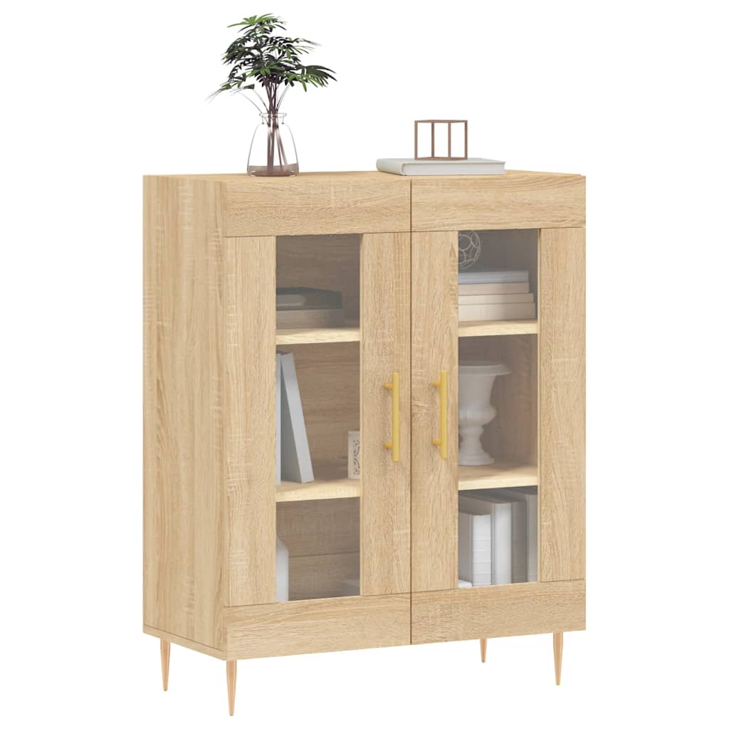 Dressoir 69,5x34x90 cm bewerkt hout