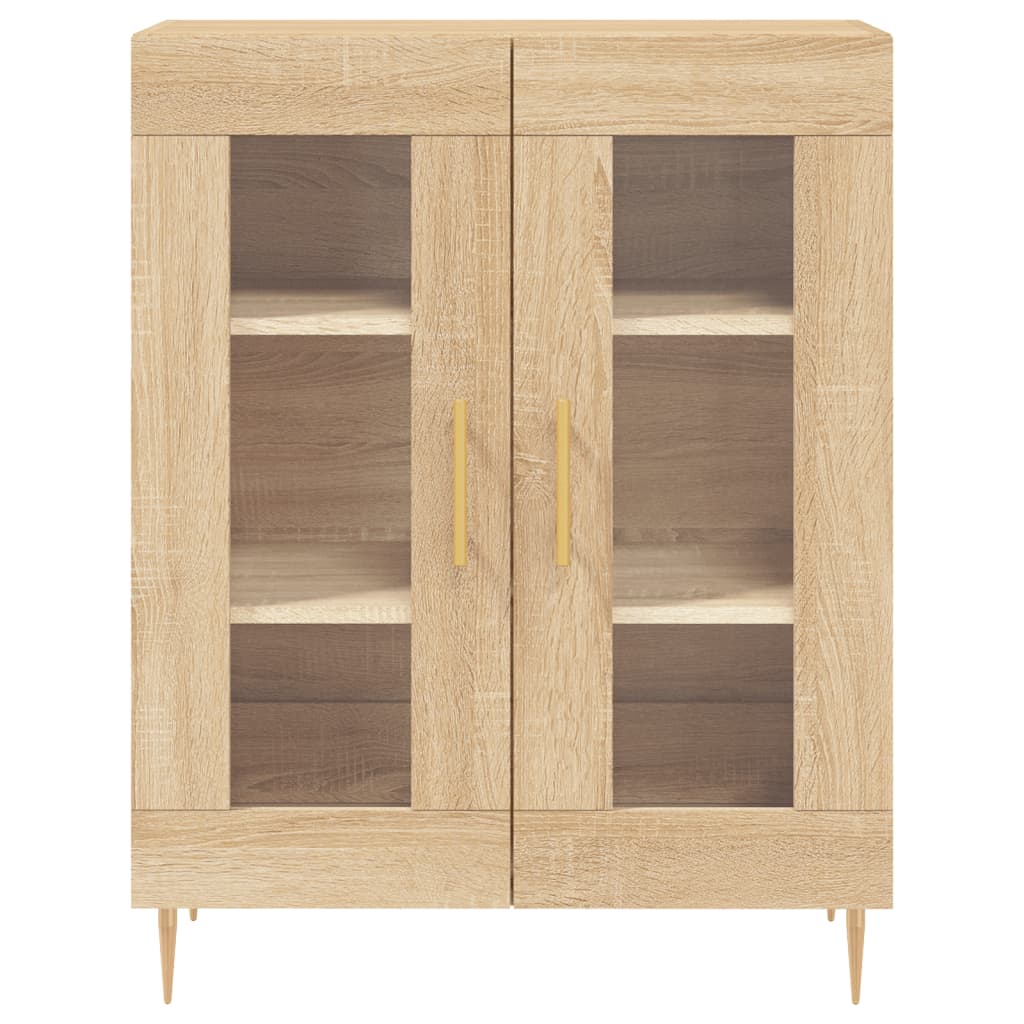 Dressoir 69,5x34x90 cm bewerkt hout