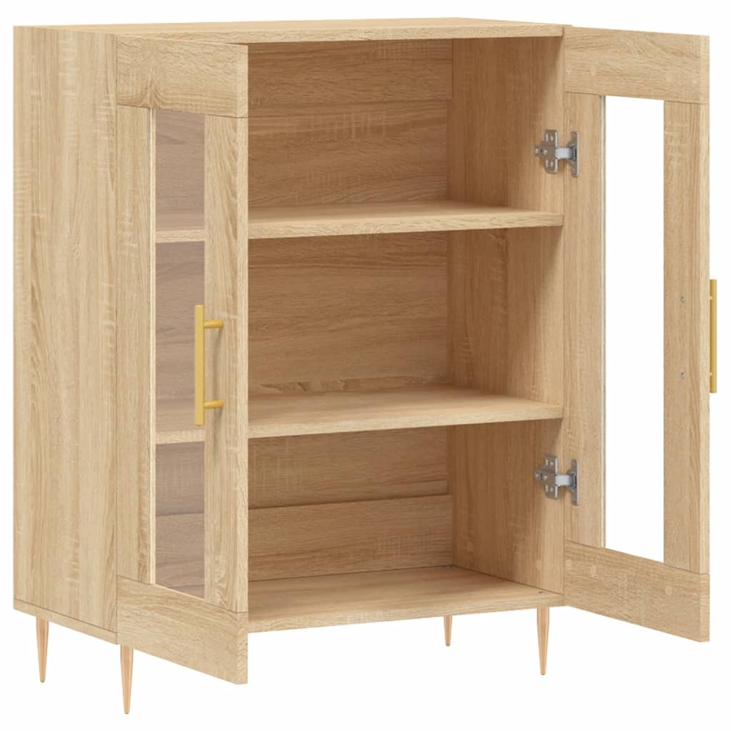 Dressoir 69,5x34x90 cm bewerkt hout