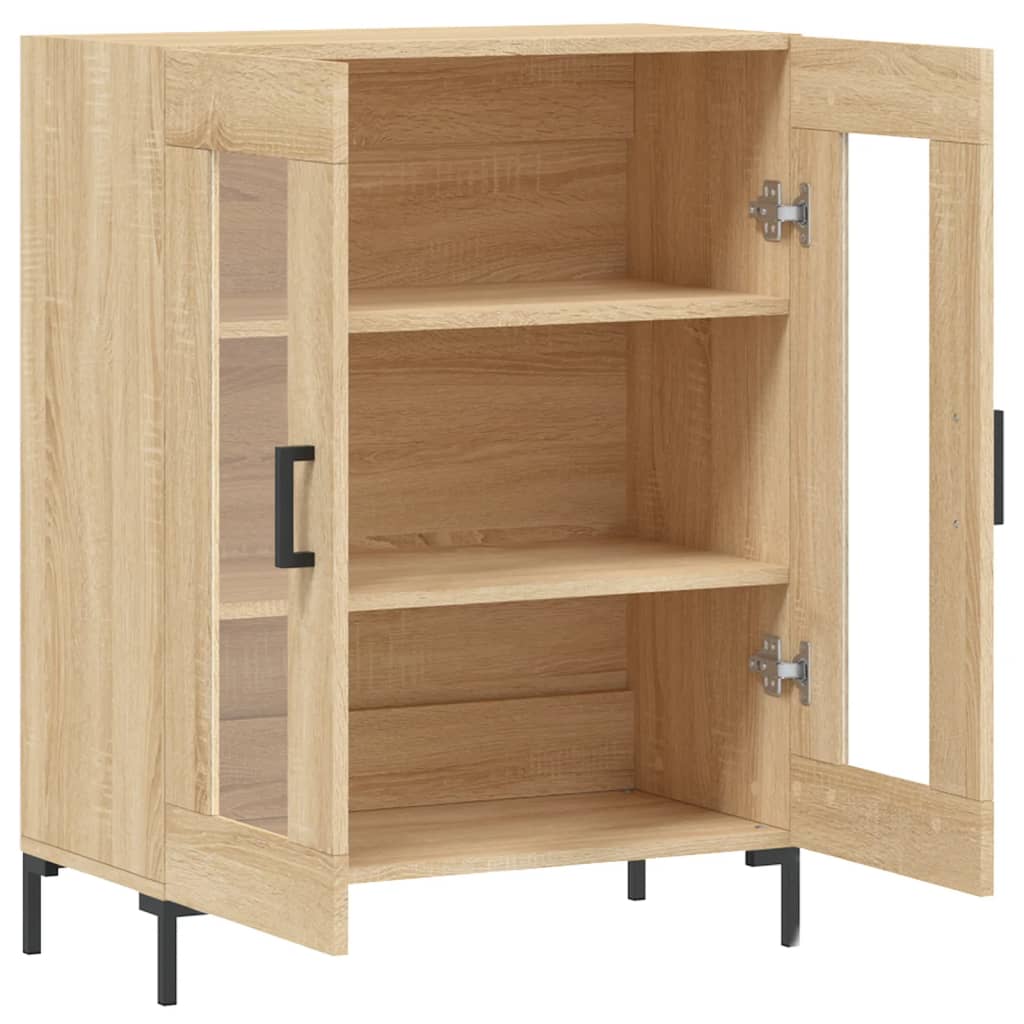 Dressoir 69,5x34x90 cm bewerkt hout