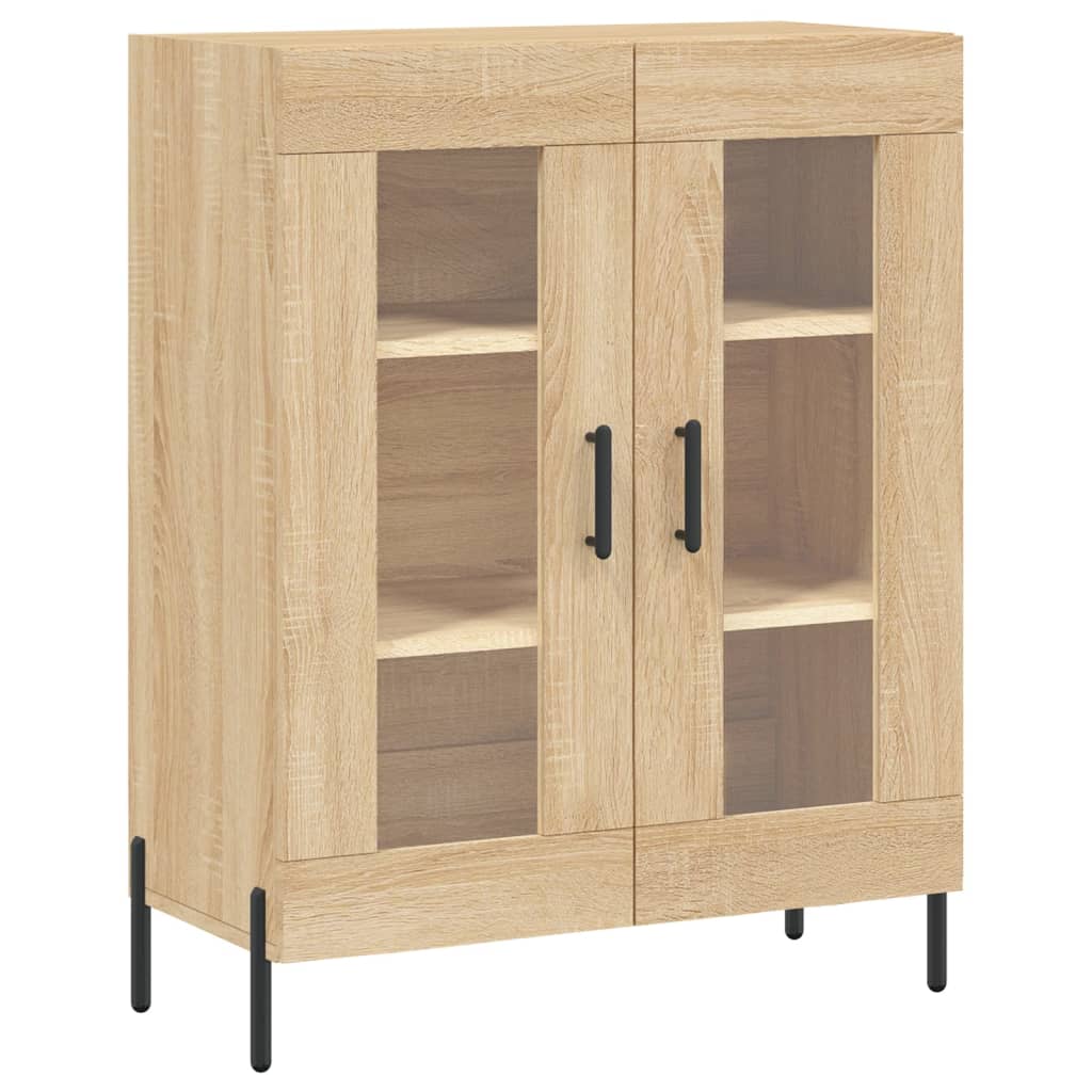 Dressoir 69,5x34x90 cm bewerkt hout