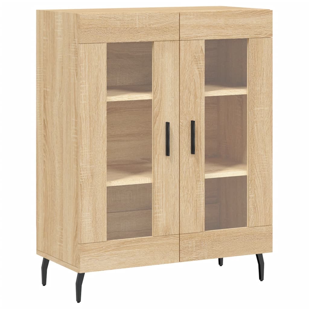 Dressoir 69,5x34x90 cm bewerkt hout