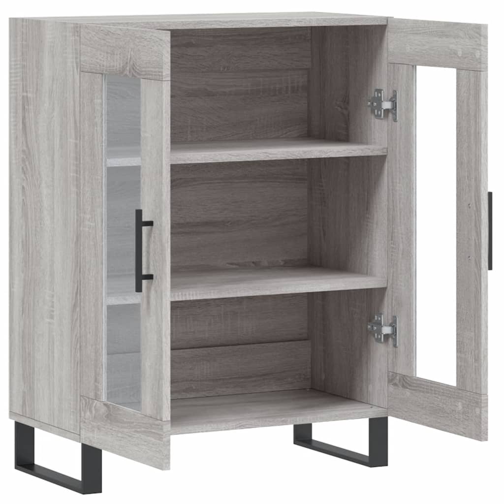 Dressoir 69,5x34x90 cm bewerkt hout eikenkleurig