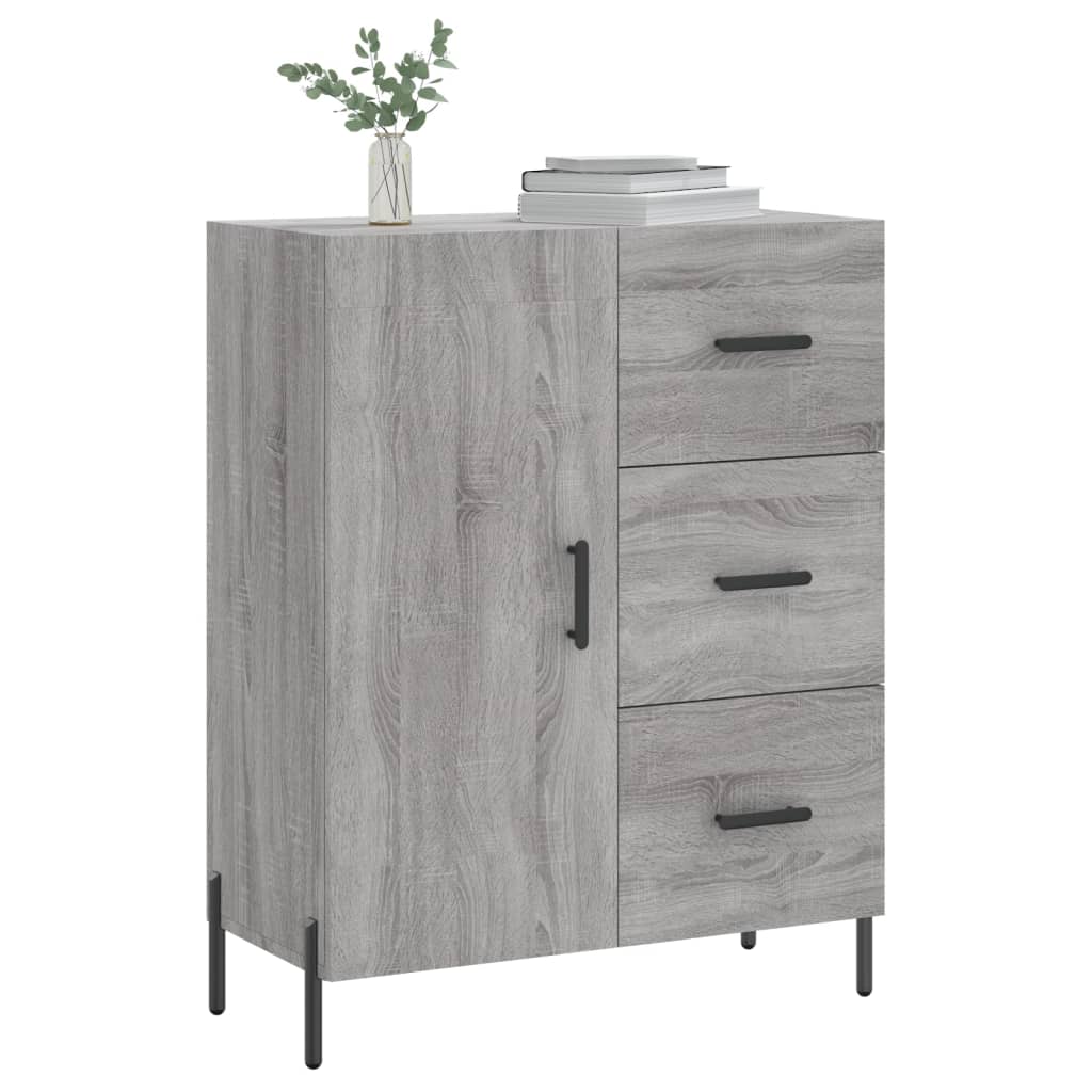 Dressoir 69,5x34x90 cm bewerkt hout