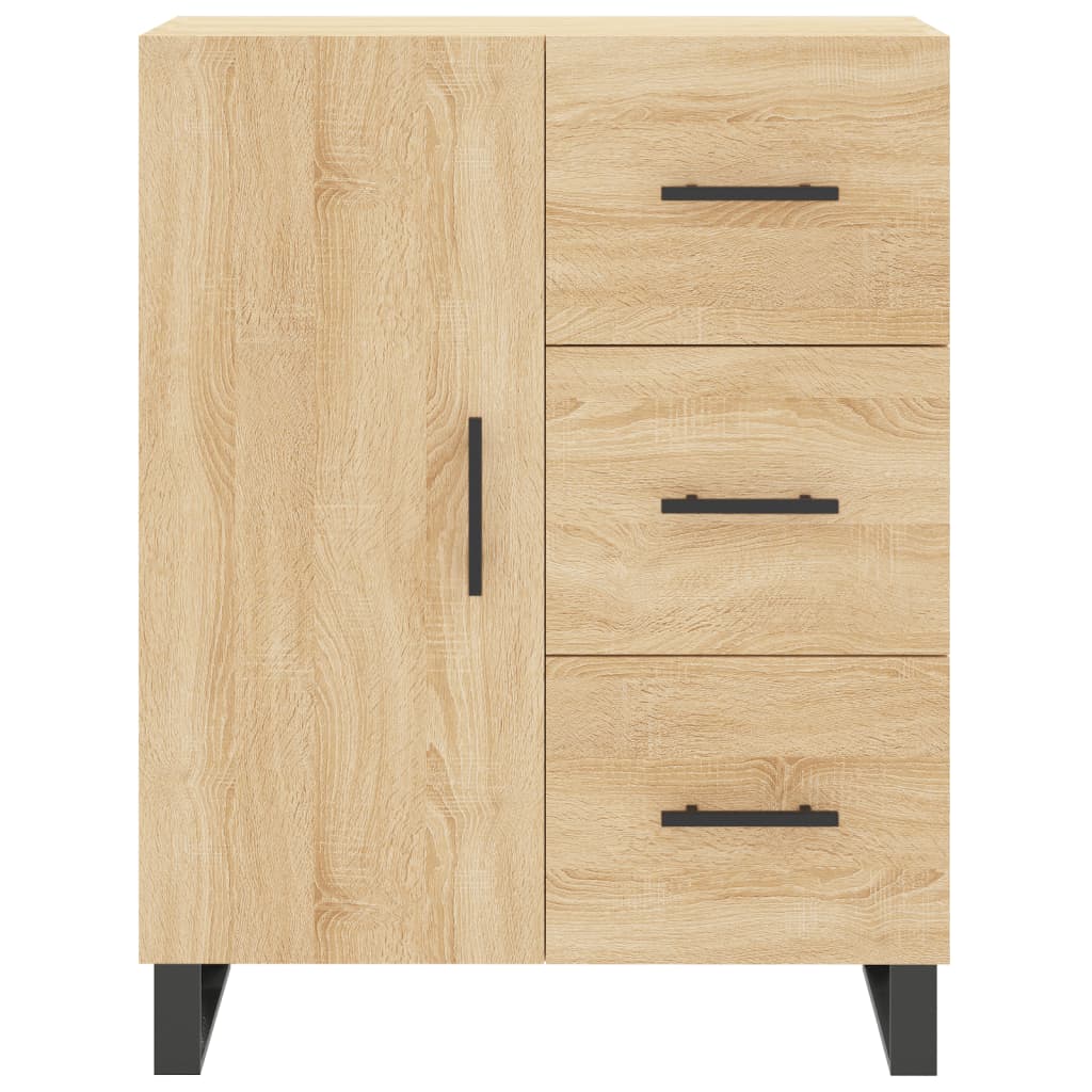 Dressoir 69,5x34x90 cm bewerkt hout