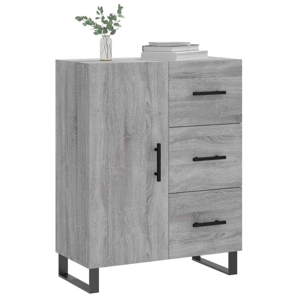 Dressoir 69,5x34x90 cm bewerkt hout