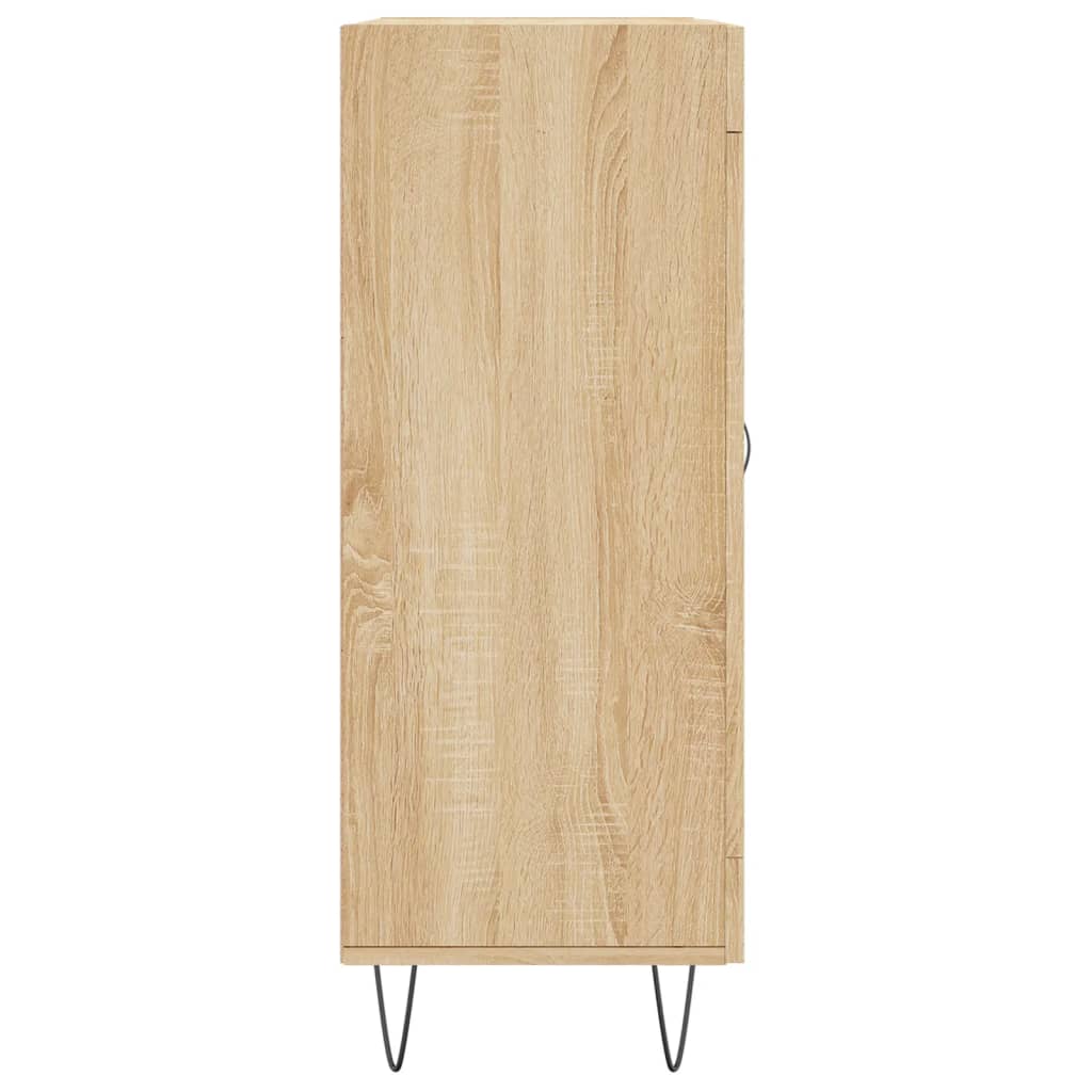 Dressoir 69,5x34x90 cm bewerkt hout