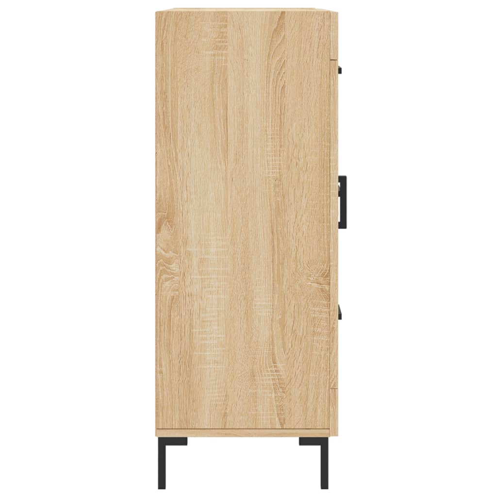 Dressoir 69,5x34x90 cm bewerkt hout