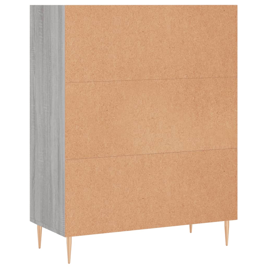 Boekenkast 69,5x32,5x90 cm bewerkt hout