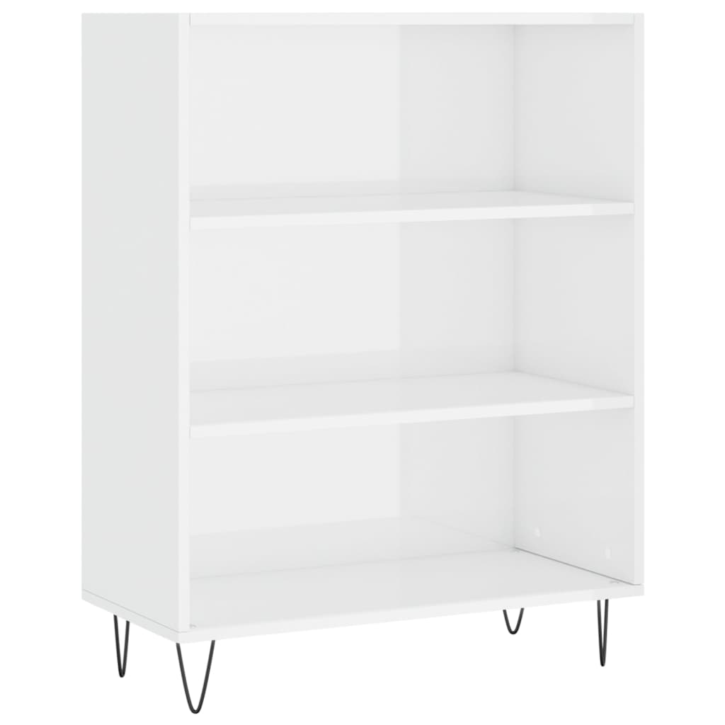 Boekenkast 69,5x32,5x90 cm bewerkt hout