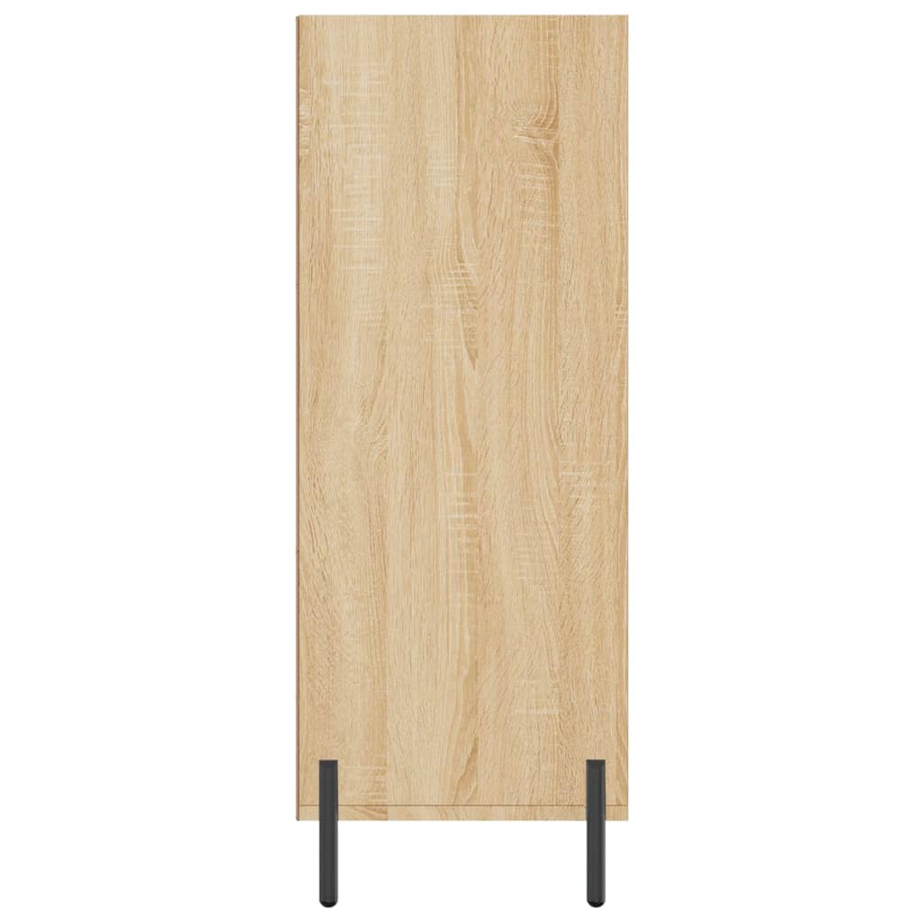 Schappenkast 69,5x32,5x90 cm bewerkt hout