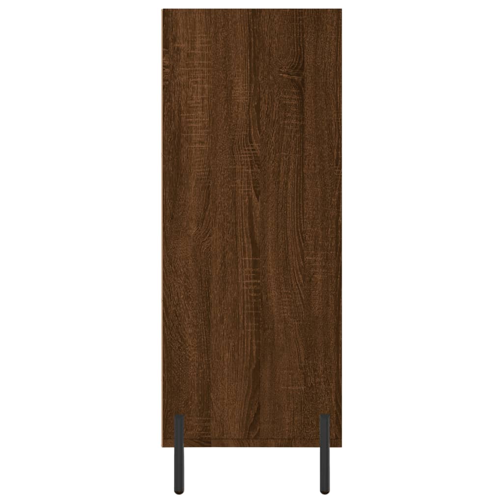 Schappenkast 69,5x32,5x90 cm bewerkt hout