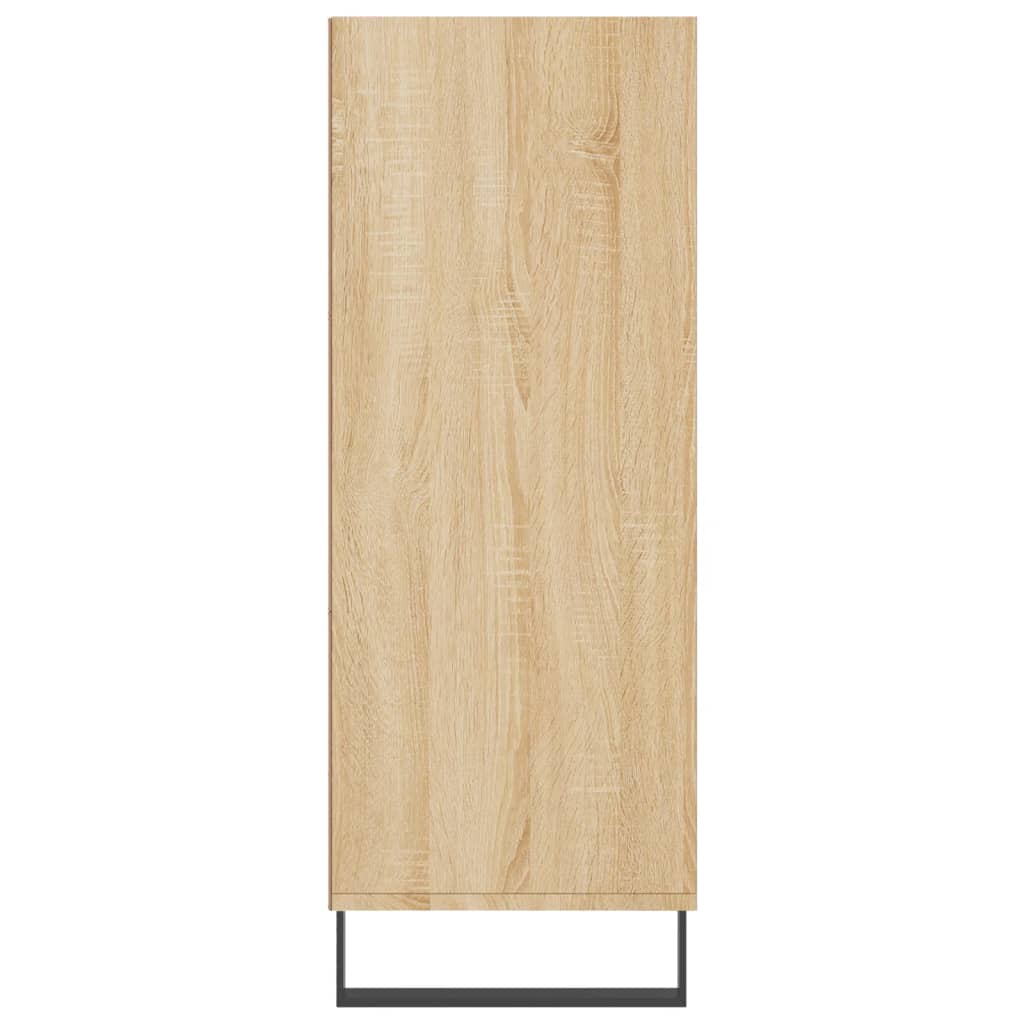 Schappenkast 69,5x32,5x90 cm bewerkt hout