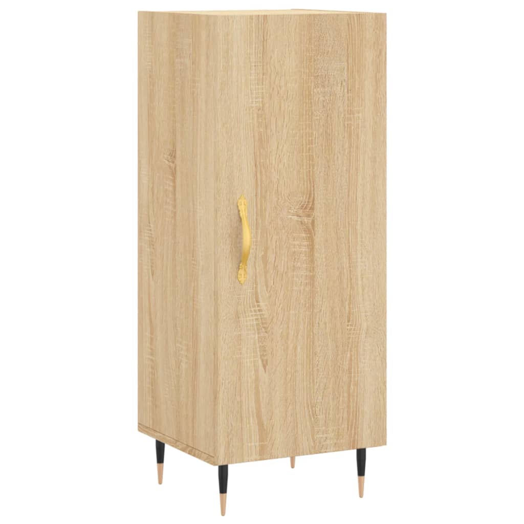 Dressoir 34,5x34x90 cm bewerkt hout