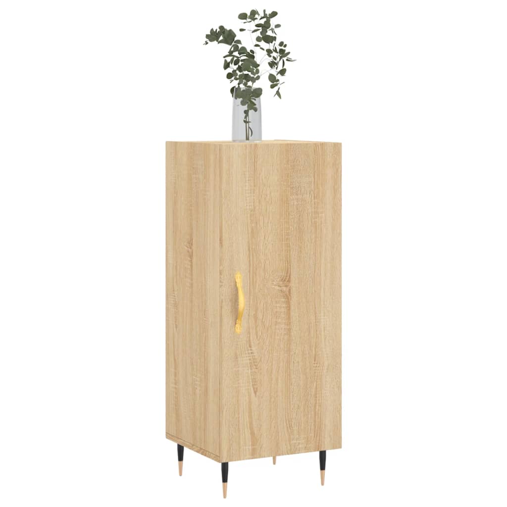 Dressoir 34,5x34x90 cm bewerkt hout