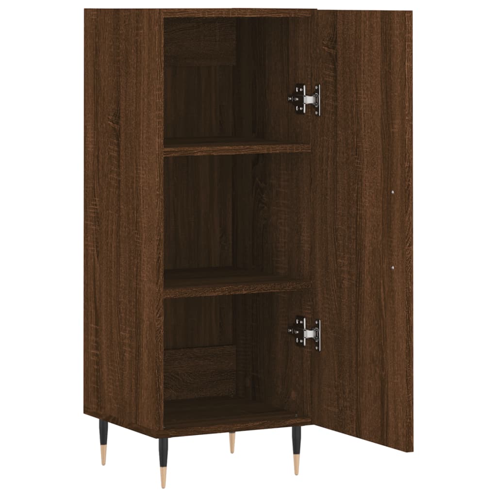 Dressoir 34,5x34x90 cm bewerkt hout