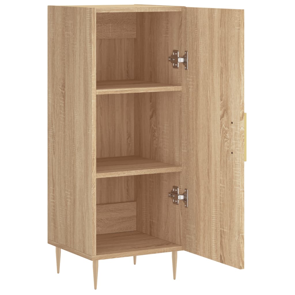 Dressoir 34,5x34x90 cm bewerkt hout