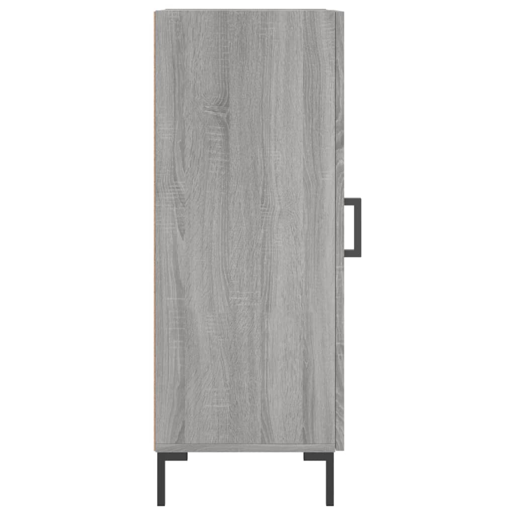 Dressoir 34,5x34x90 cm bewerkt hout eikenkleurig