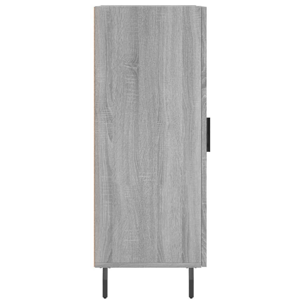 Dressoir 34,5x34x90 cm bewerkt hout eikenkleurig