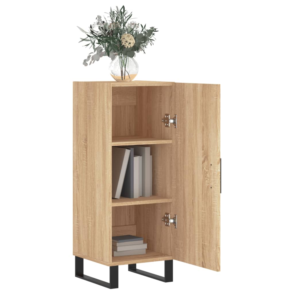 Dressoir 34,5x34x90 cm bewerkt hout