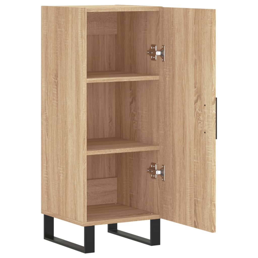 Dressoir 34,5x34x90 cm bewerkt hout