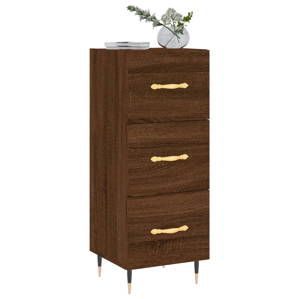 Dressoir 34,5x34x90 cm bewerkt hout