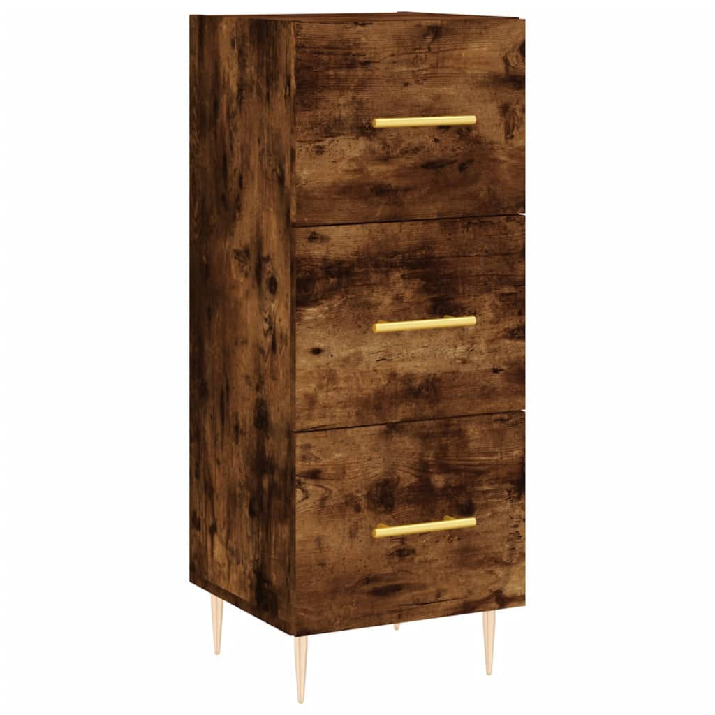 Dressoir 34,5x34x90 cm bewerkt hout