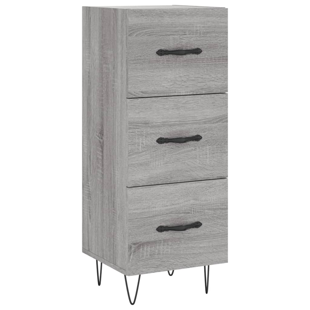 Dressoir 34,5x34x90 cm bewerkt hout