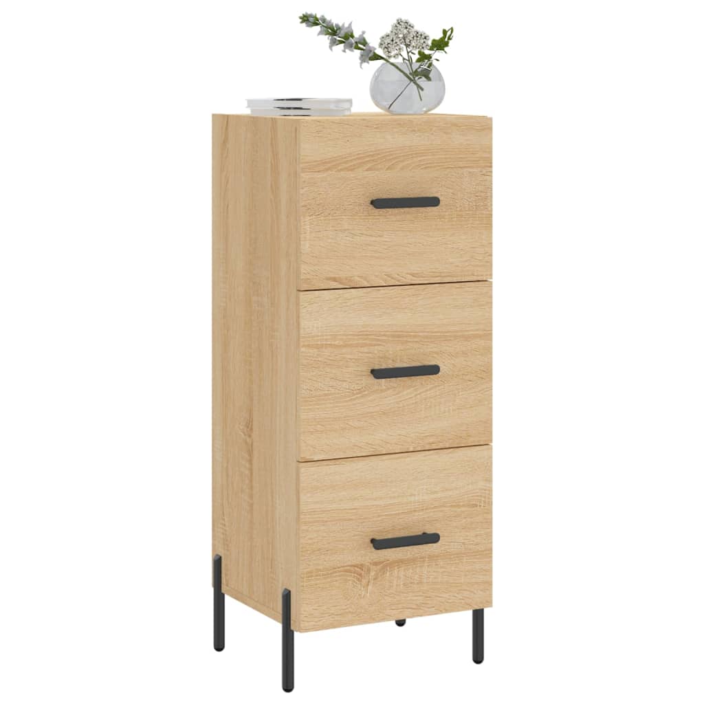 Dressoir 34,5x34x90 cm bewerkt hout