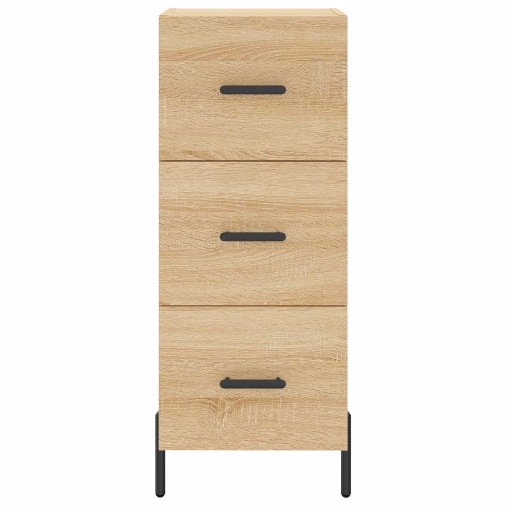 Dressoir 34,5x34x90 cm bewerkt hout