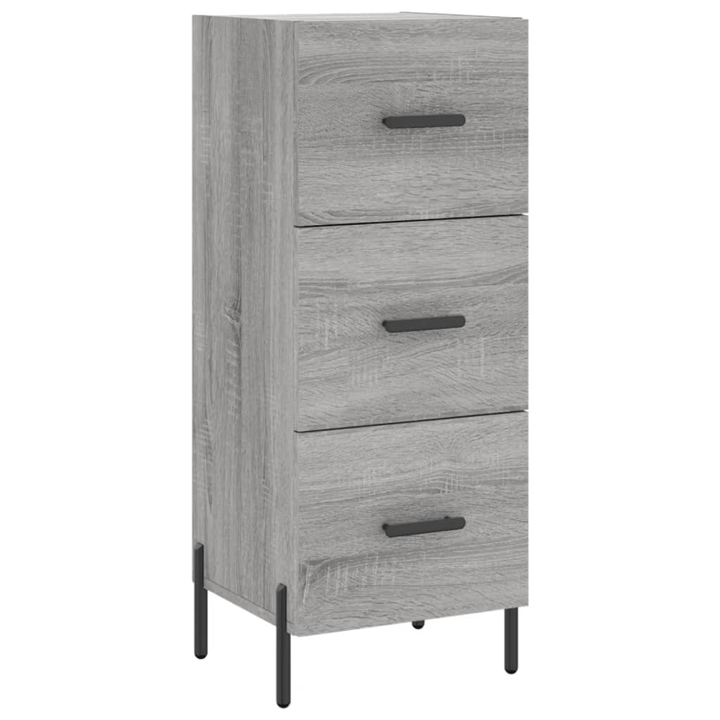 Dressoir 34,5x34x90 cm bewerkt hout