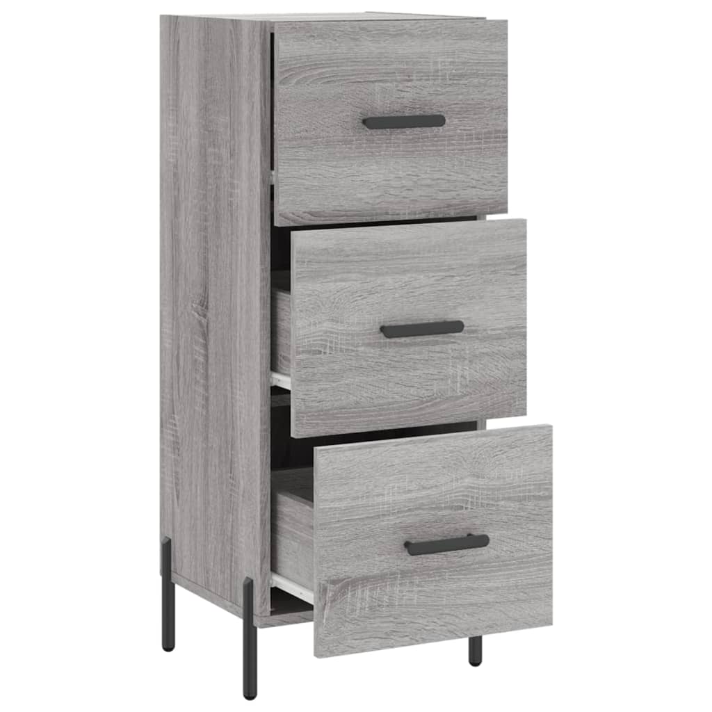 Dressoir 34,5x34x90 cm bewerkt hout