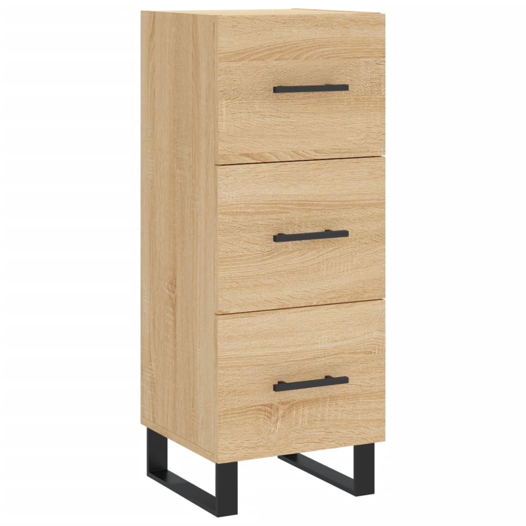 Dressoir 34,5x34x90 cm bewerkt hout