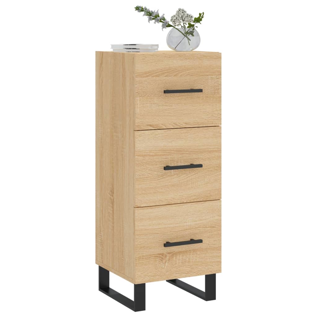 Dressoir 34,5x34x90 cm bewerkt hout