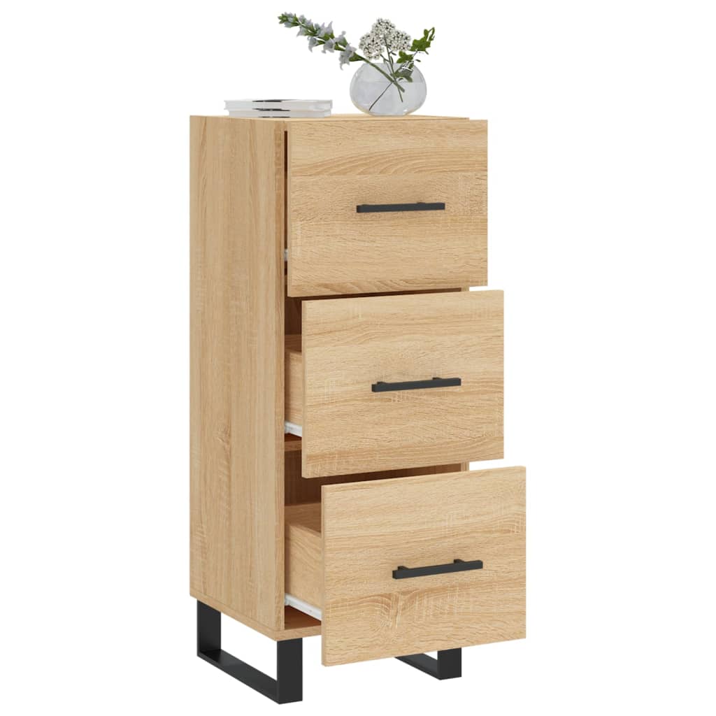 Dressoir 34,5x34x90 cm bewerkt hout