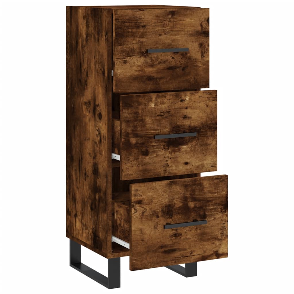 Dressoir 34,5x34x90 cm bewerkt hout