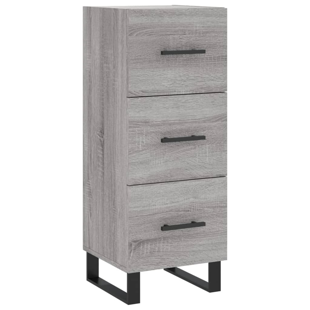 Dressoir 34,5x34x90 cm bewerkt hout