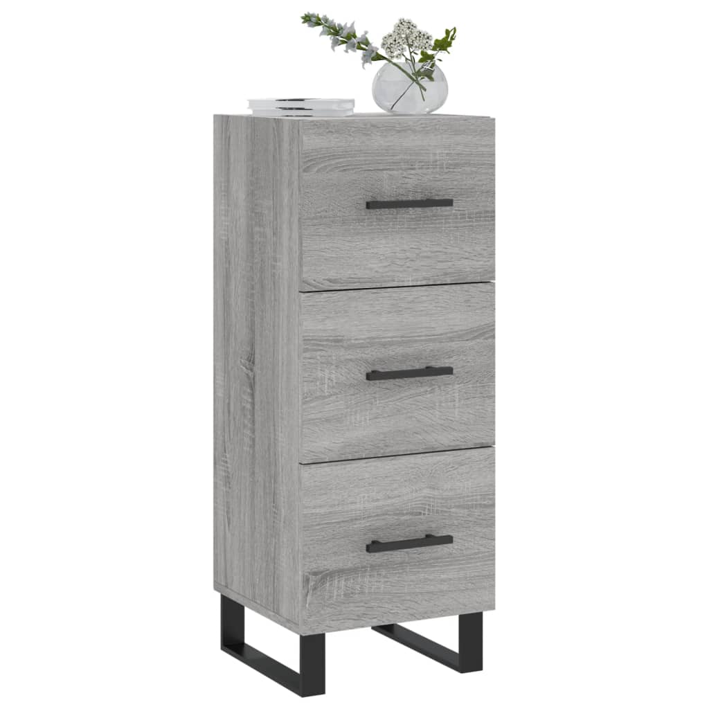 Dressoir 34,5x34x90 cm bewerkt hout