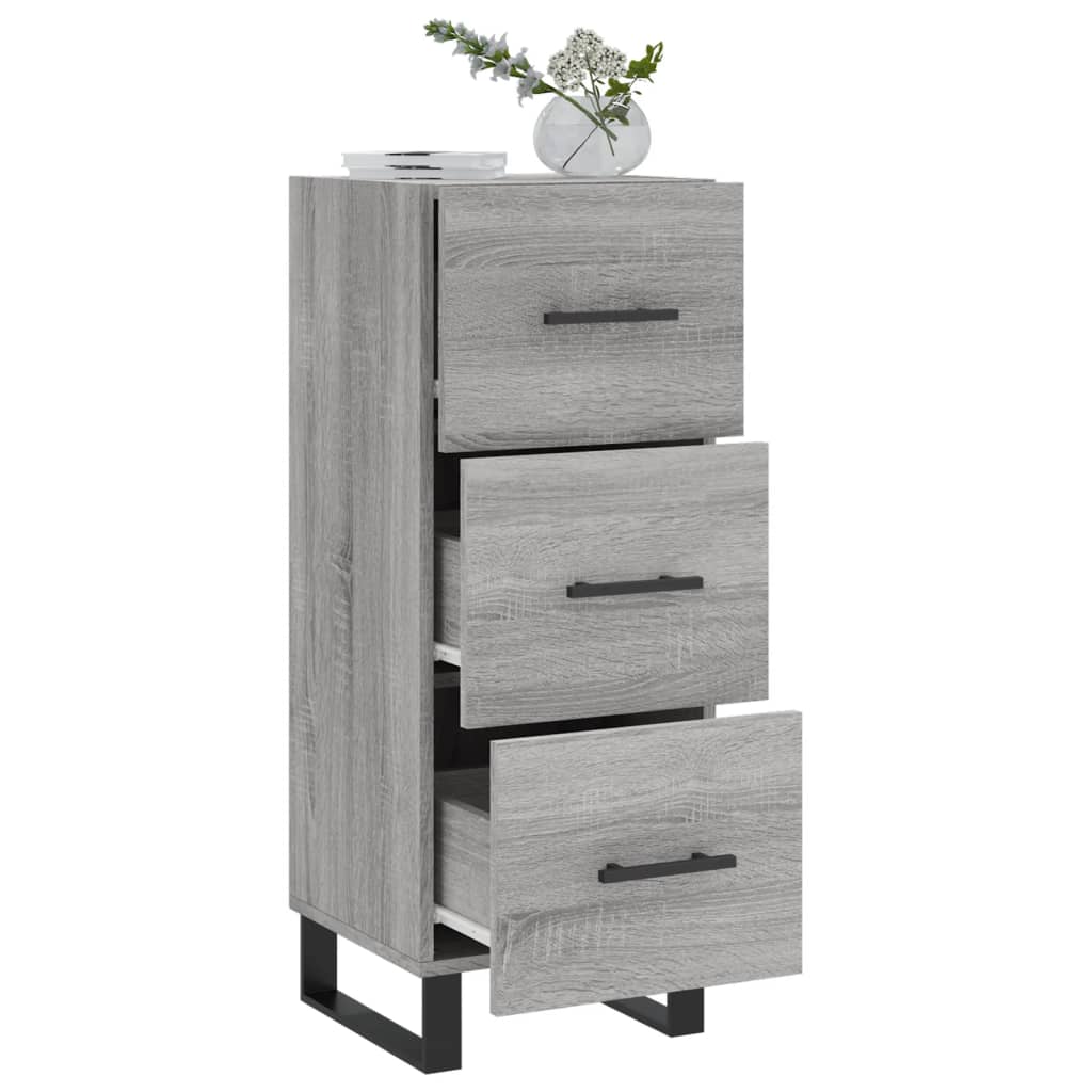 Dressoir 34,5x34x90 cm bewerkt hout