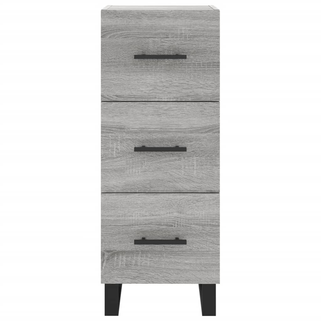 Dressoir 34,5x34x90 cm bewerkt hout