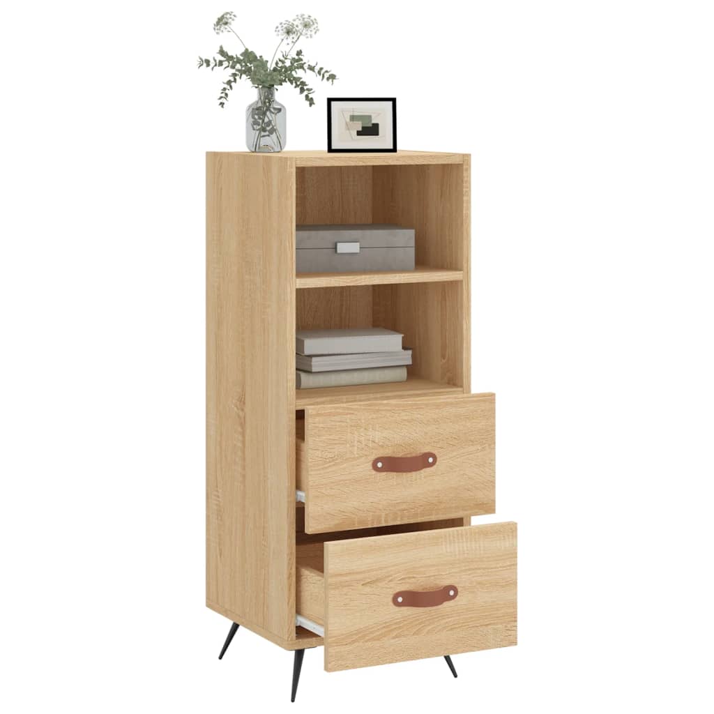 Dressoir 34,5x34x90 cm bewerkt hout