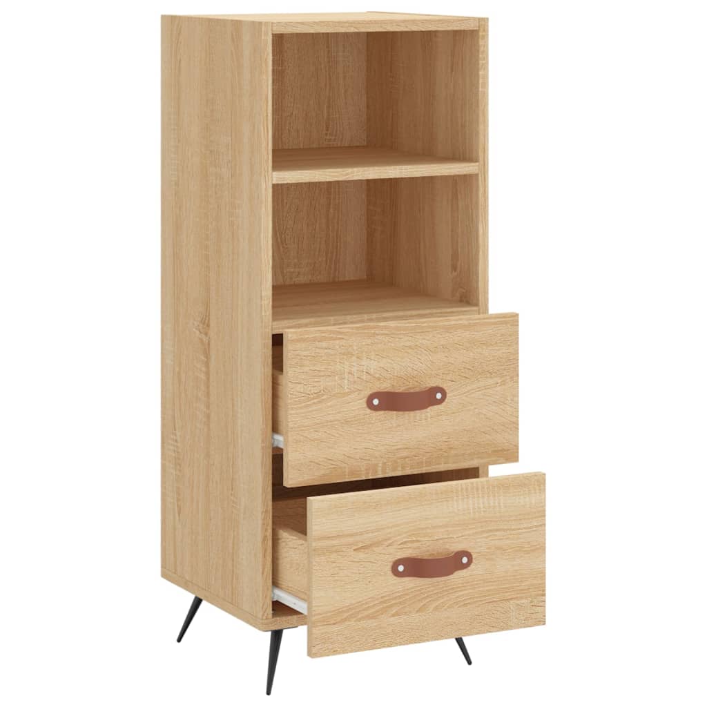 Dressoir 34,5x34x90 cm bewerkt hout