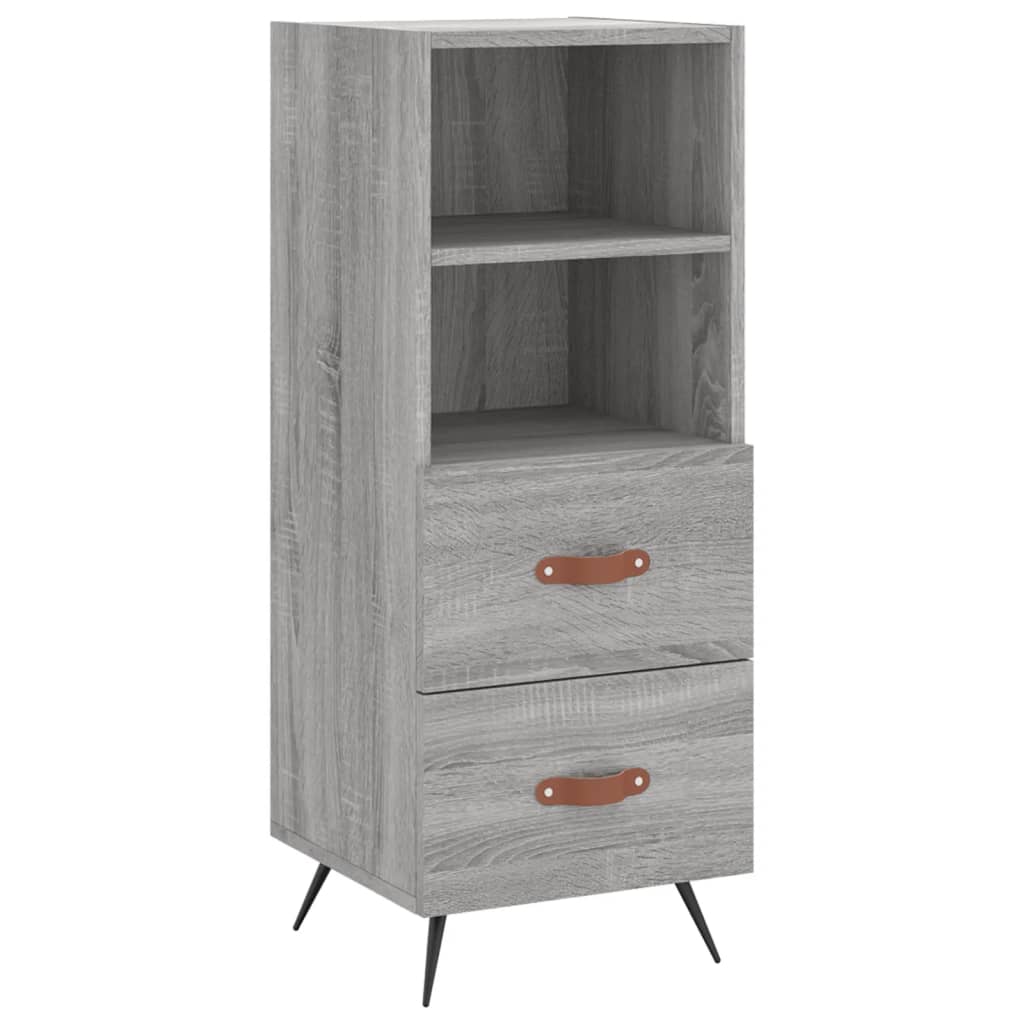 Dressoir 34,5x34x90 cm bewerkt hout