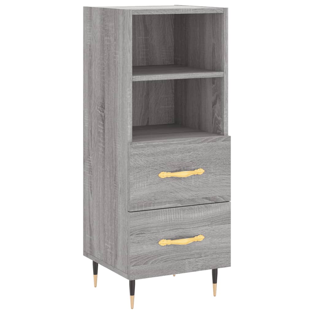 Dressoir 34,5x34x90 cm bewerkt hout