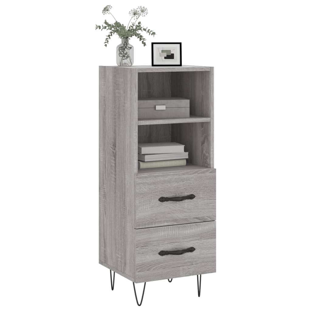 Dressoir 34,5x34x90 cm bewerkt hout