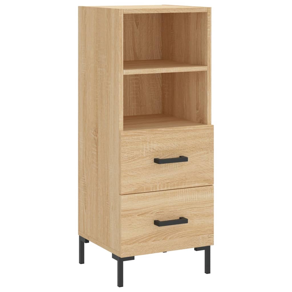 Dressoir 34,5x34x90 cm bewerkt hout