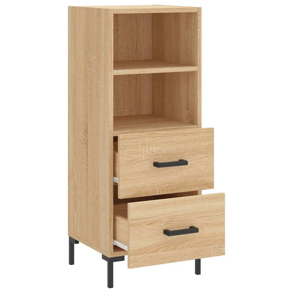 Dressoir 34,5x34x90 cm bewerkt hout